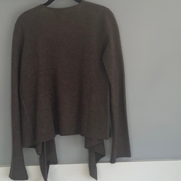 Cashmere open front sweater - Picture 3 of 7